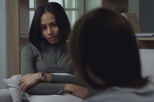 Woman Receiving Depression Treatment