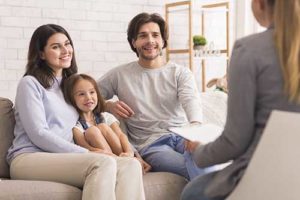 Family Attending Family Therapy